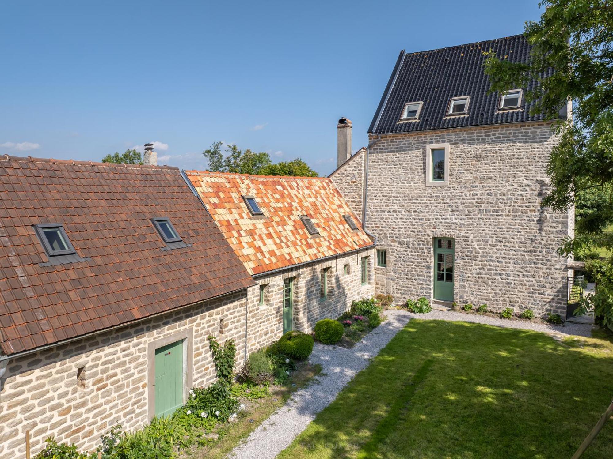 Saperlipopette Charmante Demeure En Pierre De Taille Baincthun Exterior foto